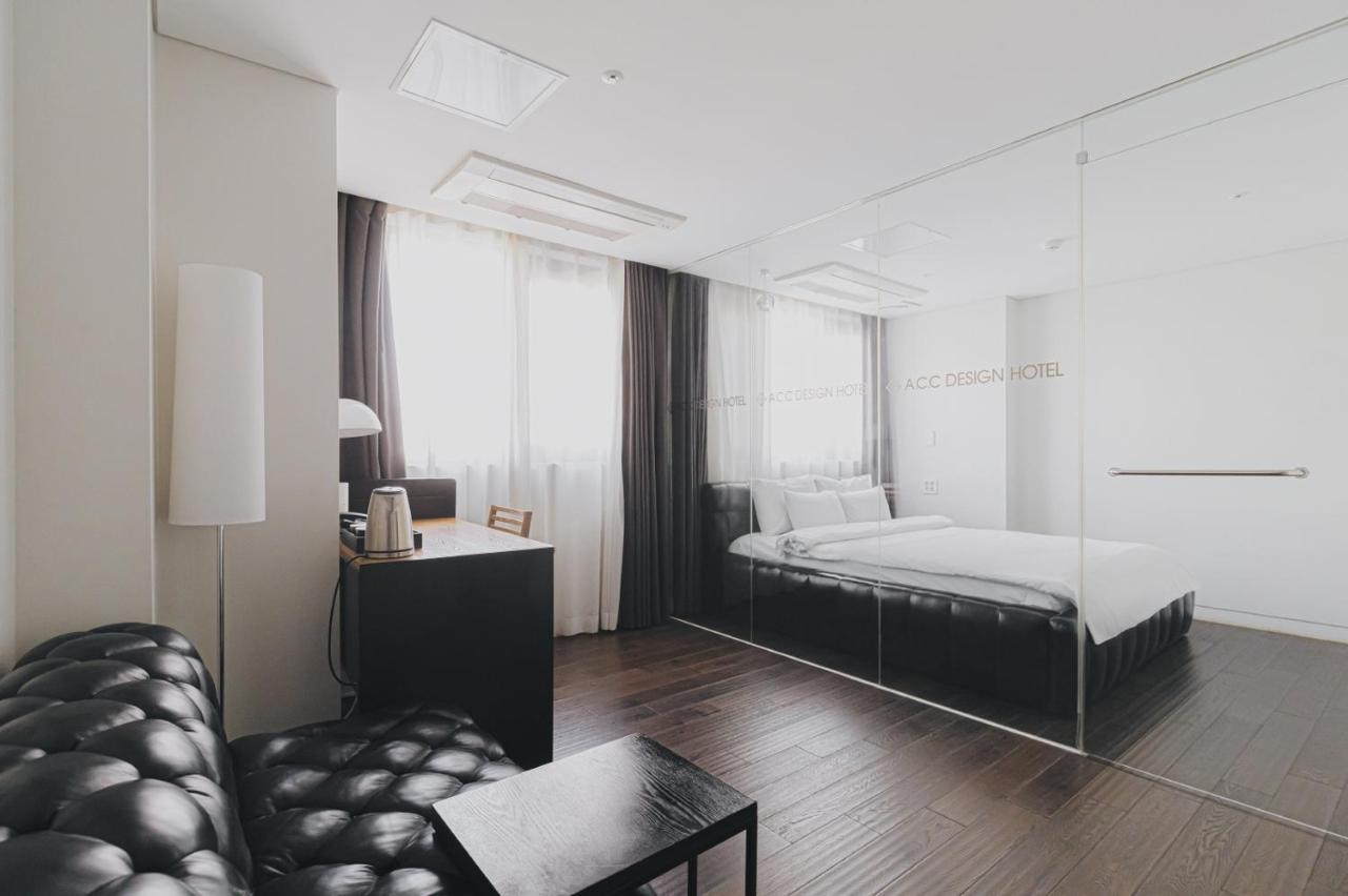 Acc Design Hotel Gwangju Metropolitan City Esterno foto